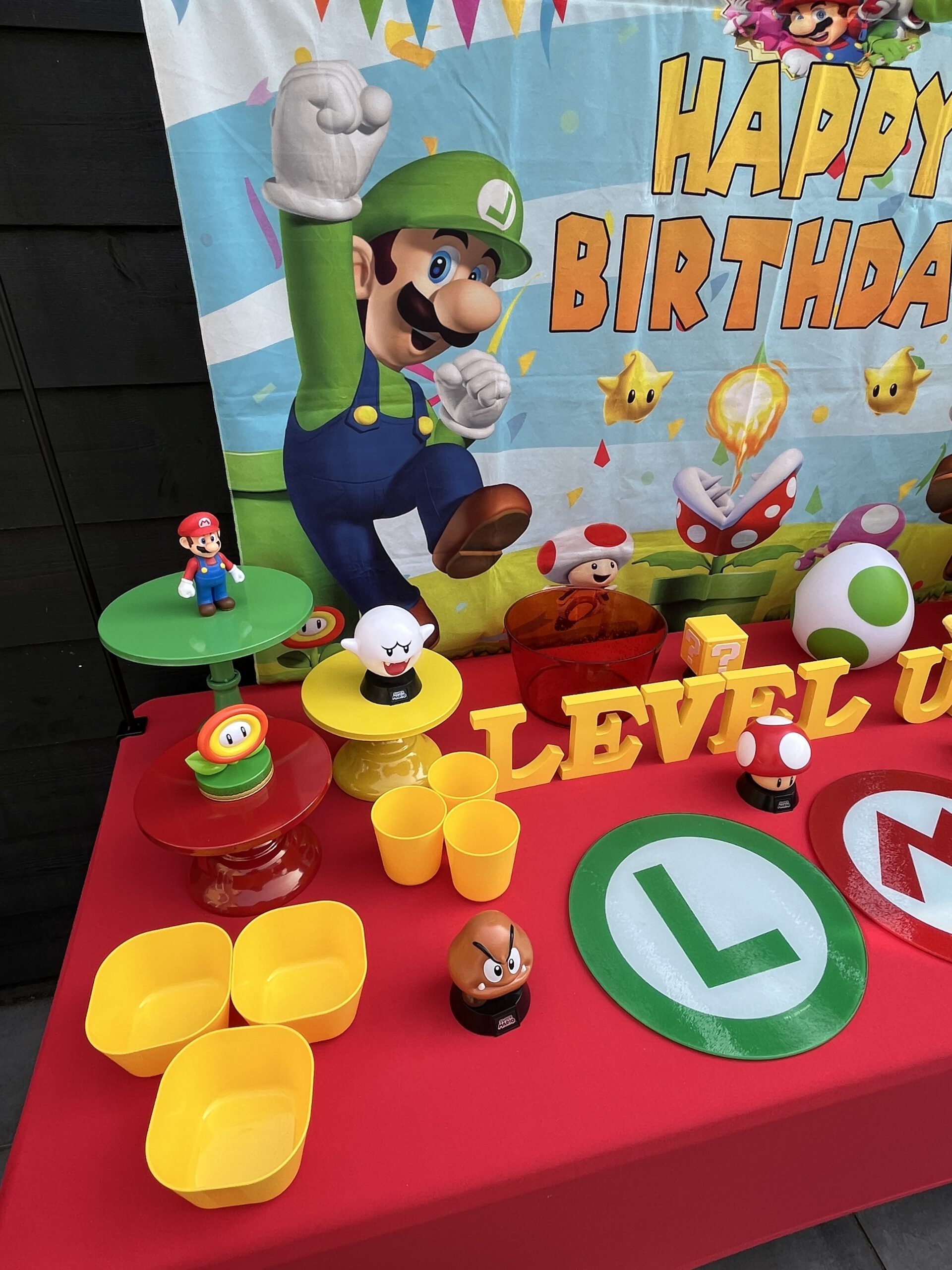 Super Mario leeg - links