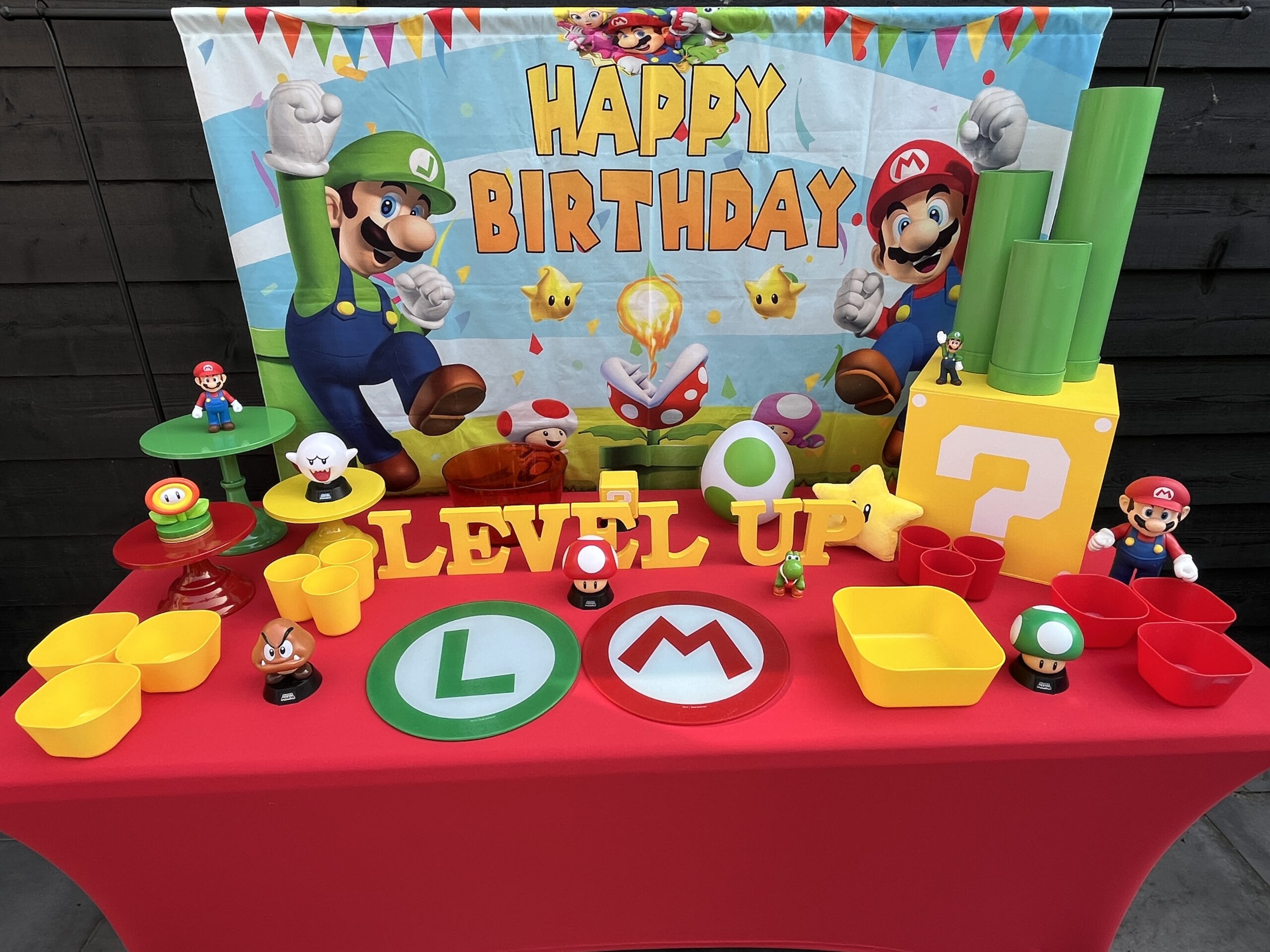 Super Mario leeg - overzicht